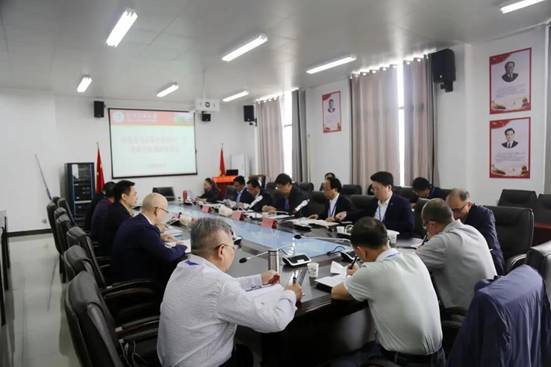 校党委书记褚光荣一行赴商bingo游戏
调研指导工作